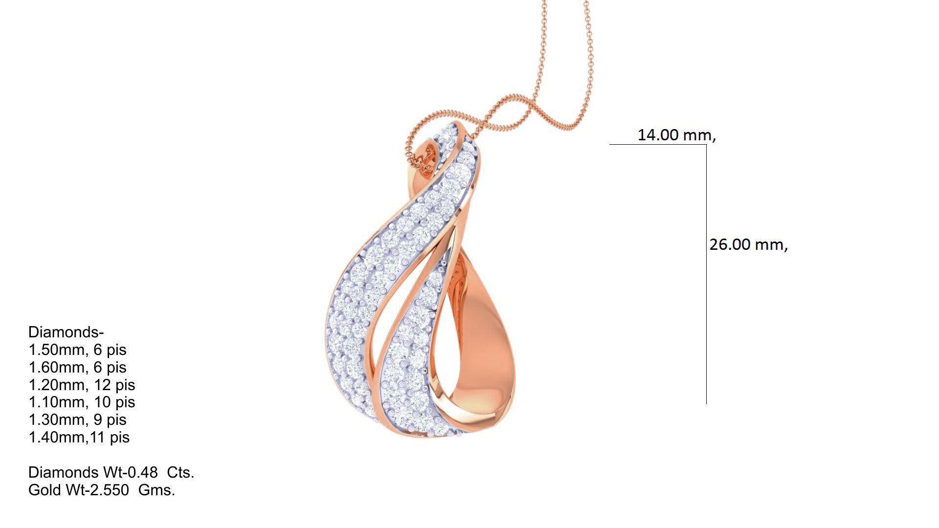 Diamond Pendant 3dm stl obj gltf glb 3mf renders details 3D print model_6