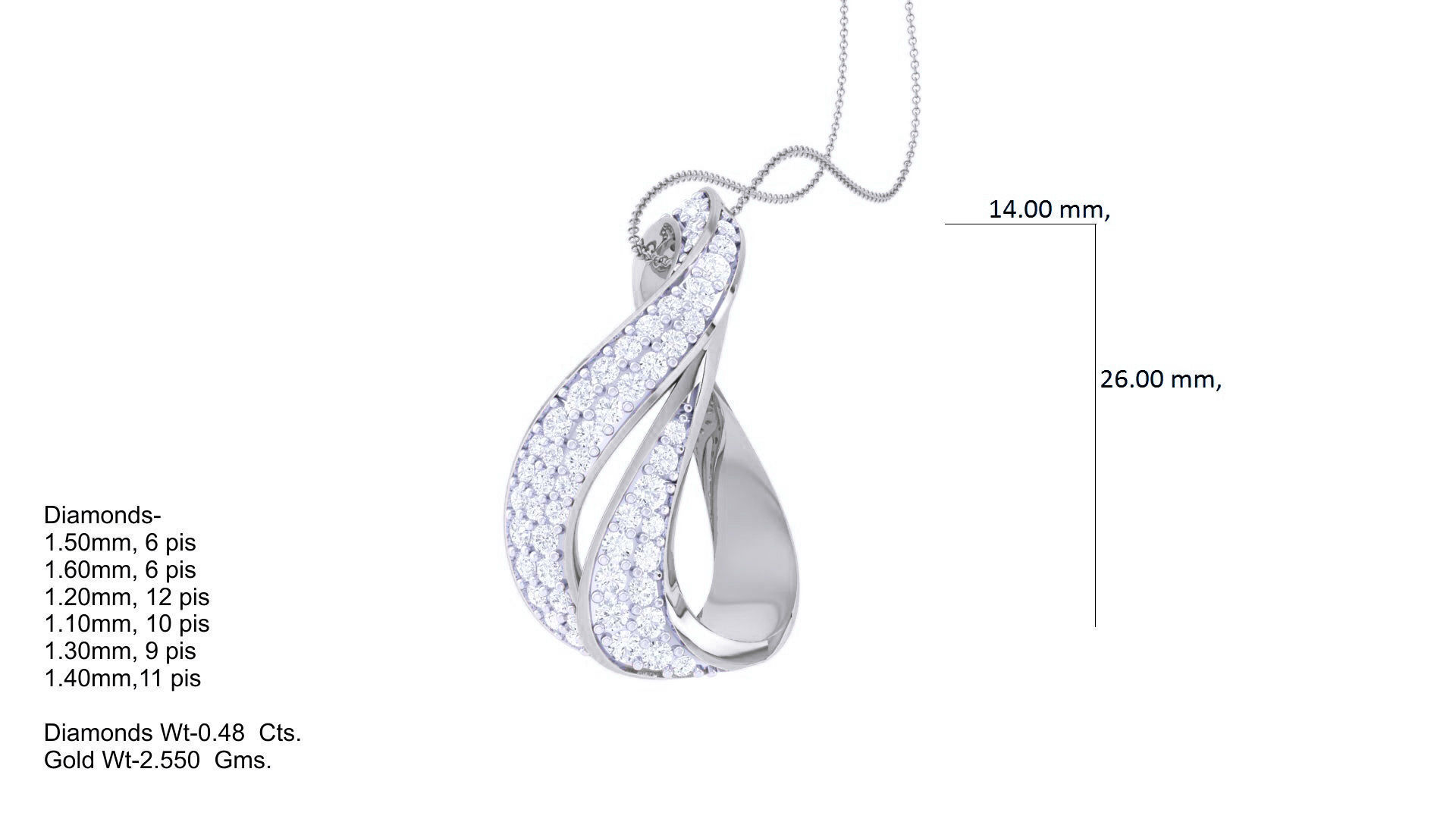 Diamond Pendant 3dm stl obj gltf glb 3mf renders details 3D print model_5