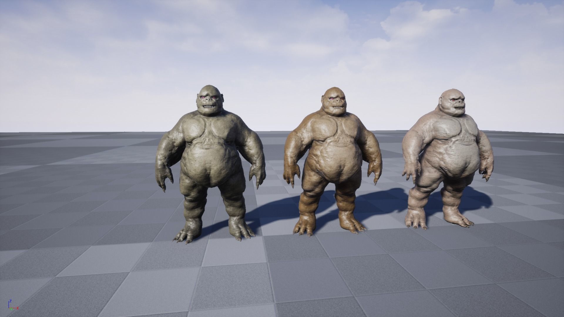 Fat Demon 2 Low-poly 3D model_12