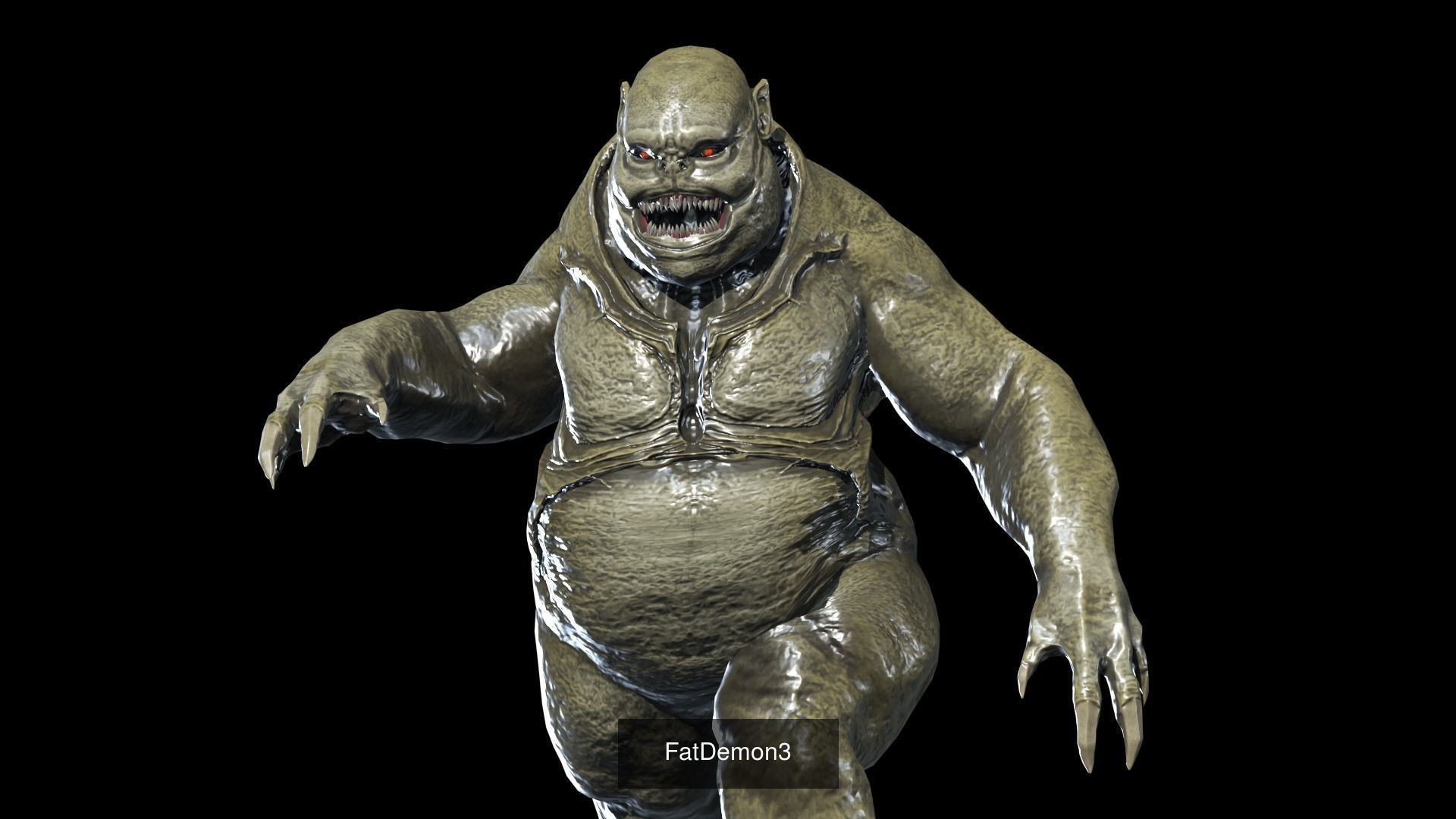 Fat Demons Pack 3D Model Collection_8