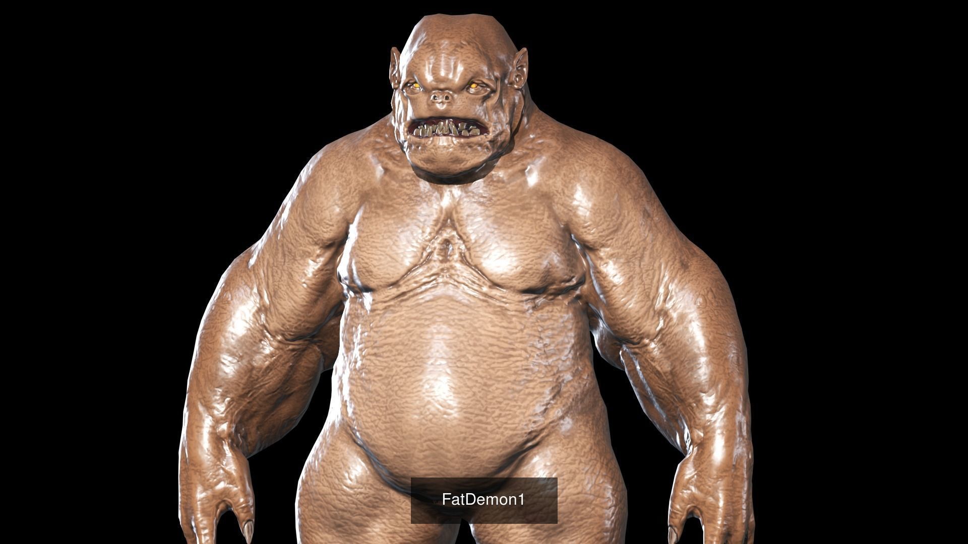 Fat Demons Pack 3D Model Collection_7