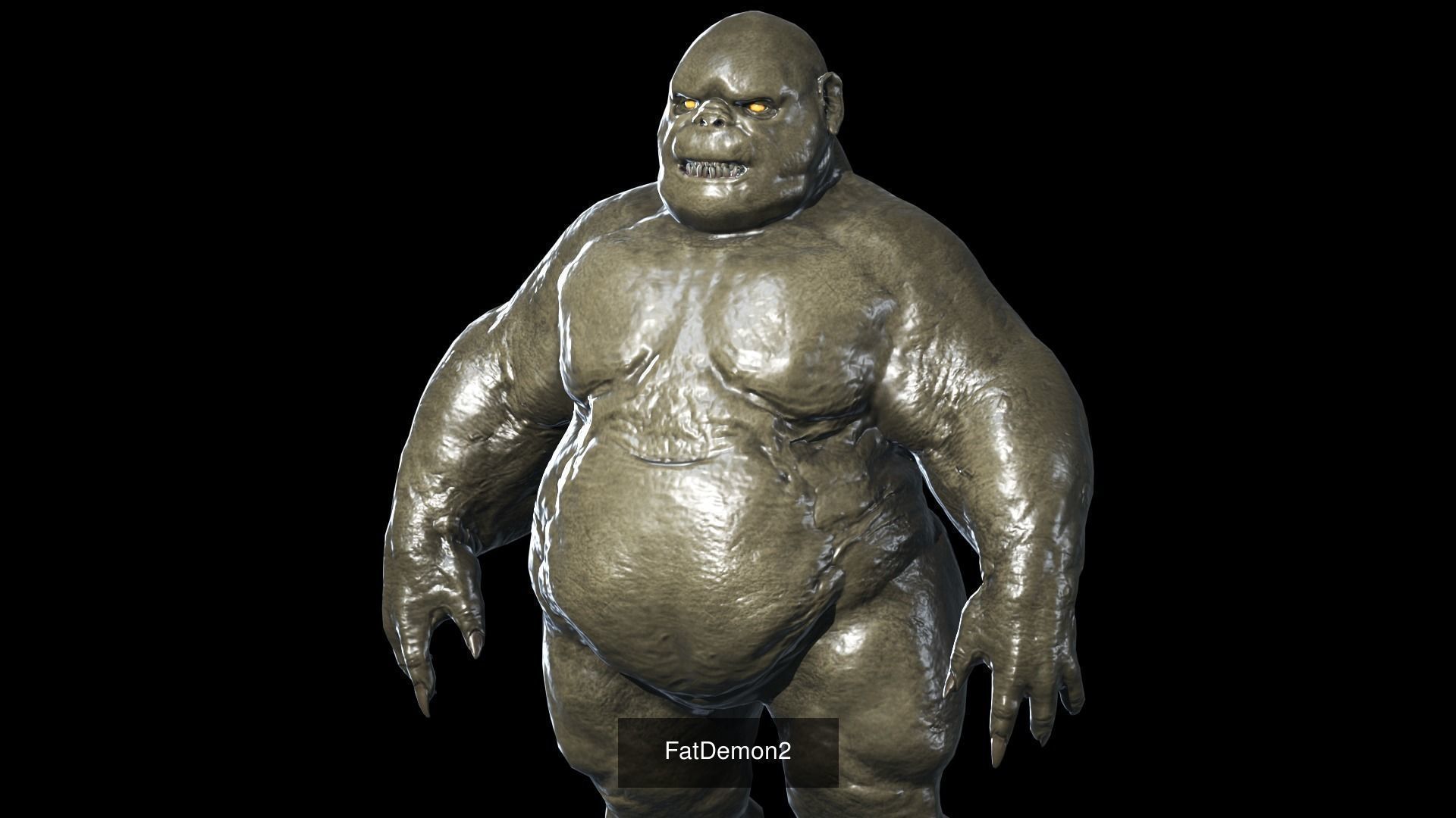 Fat Demons Pack 3D Model Collection_13