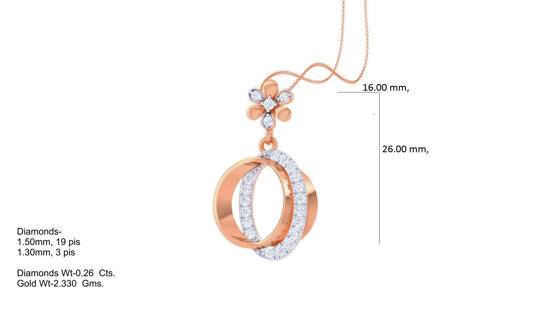 Diamond Pendant 3dm stl obj gltf glb 3mf renders details 3D print model_6