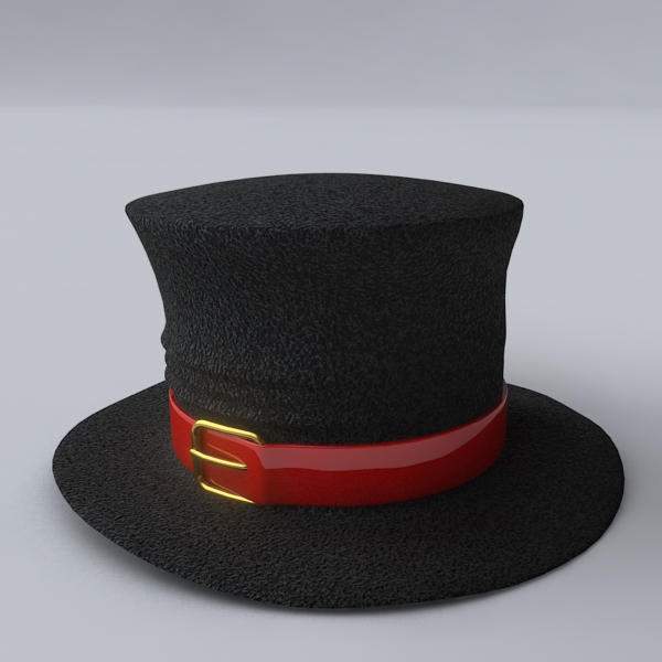 Old Hat 3D model_6