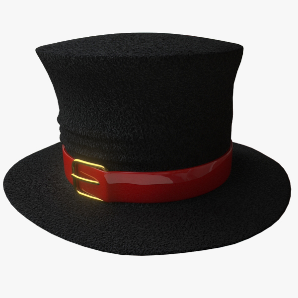 Old Hat 3D model_1