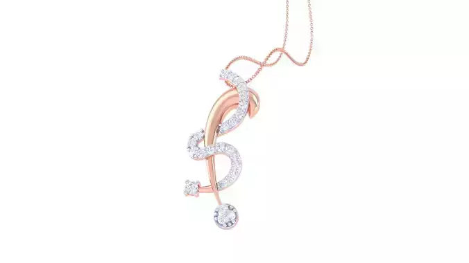 Diamond Pendant 3dm stl obj gltf glb 3mf renders details 3D print model