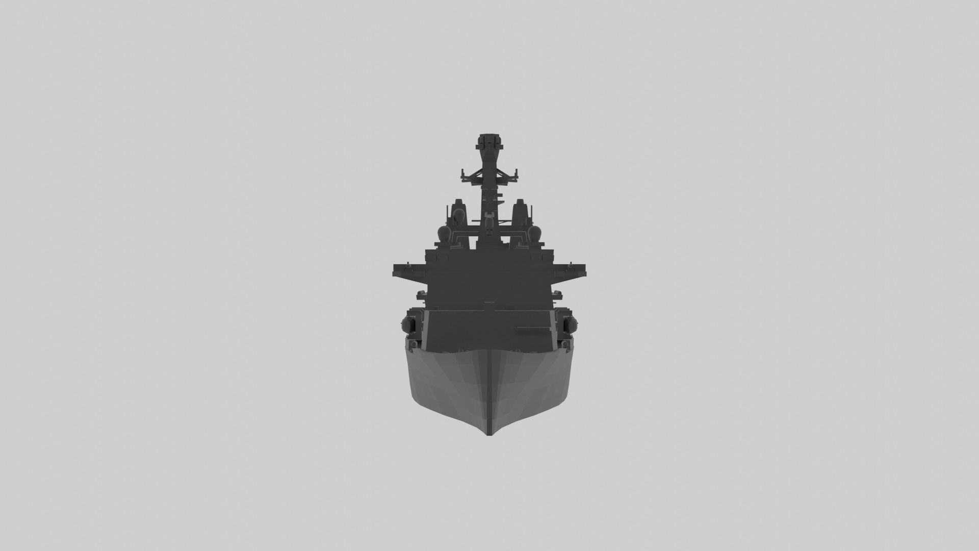 RFA Fort Victoria - Model for small scale printing 3D print model_17