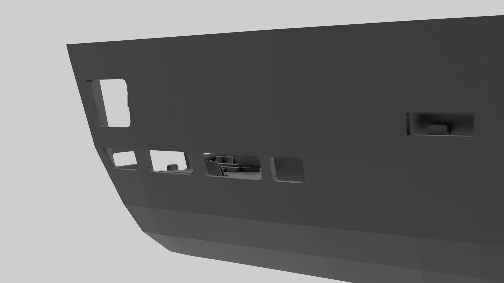 RFA Fort Victoria - Model for small scale printing 3D print model_13