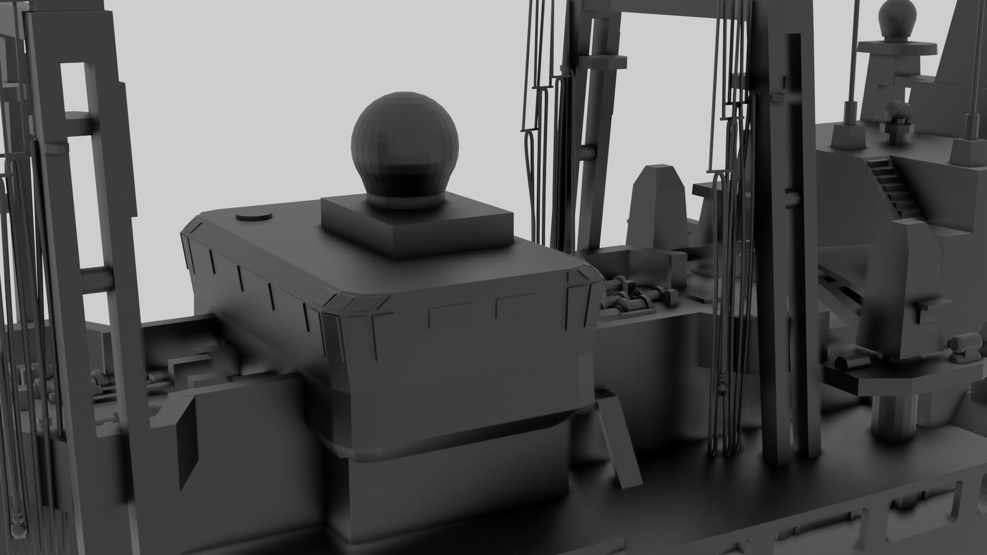 RFA Fort Victoria - Model for small scale printing 3D print model_6