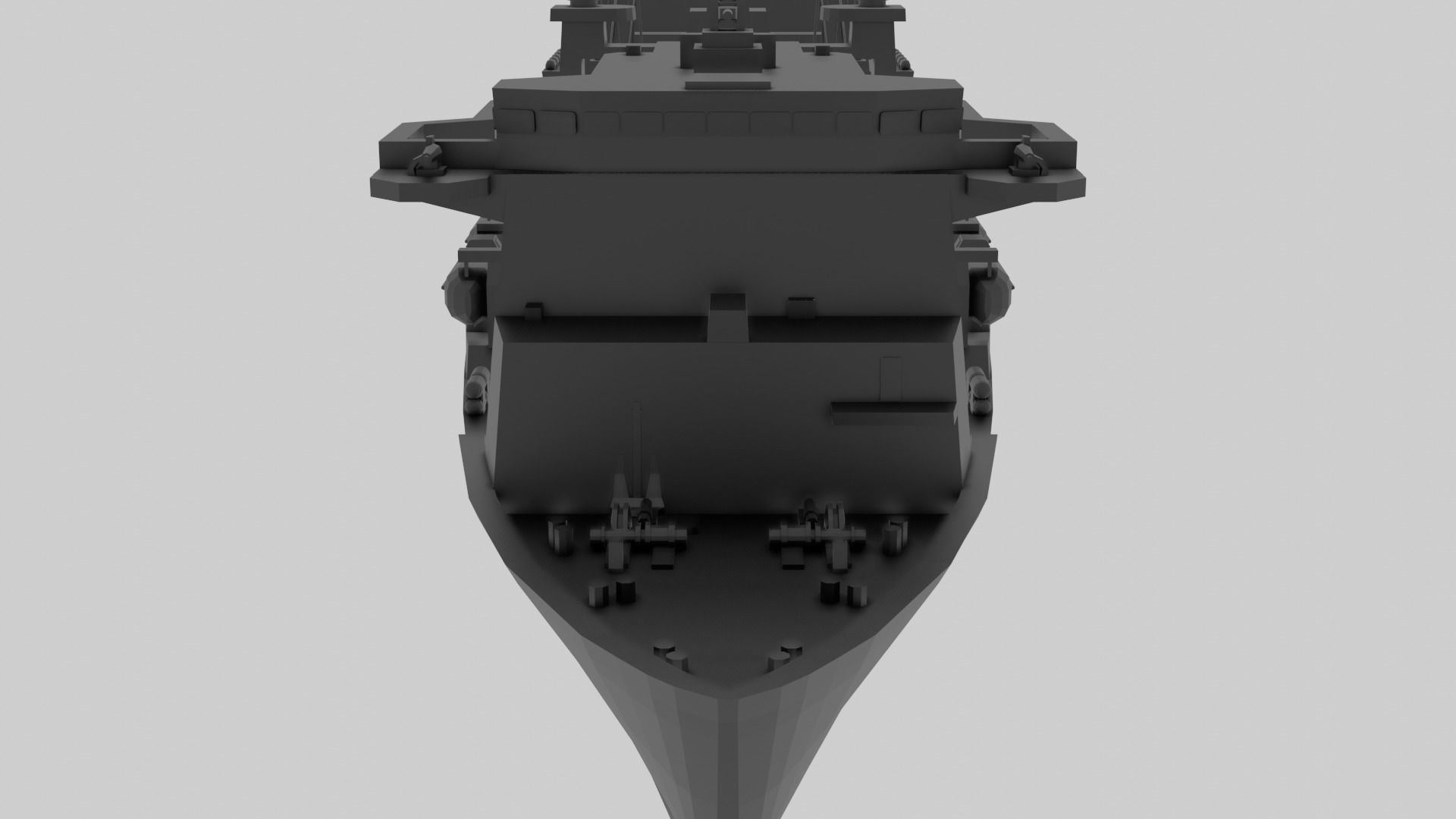 RFA Fort Victoria - Model for small scale printing 3D print model_18