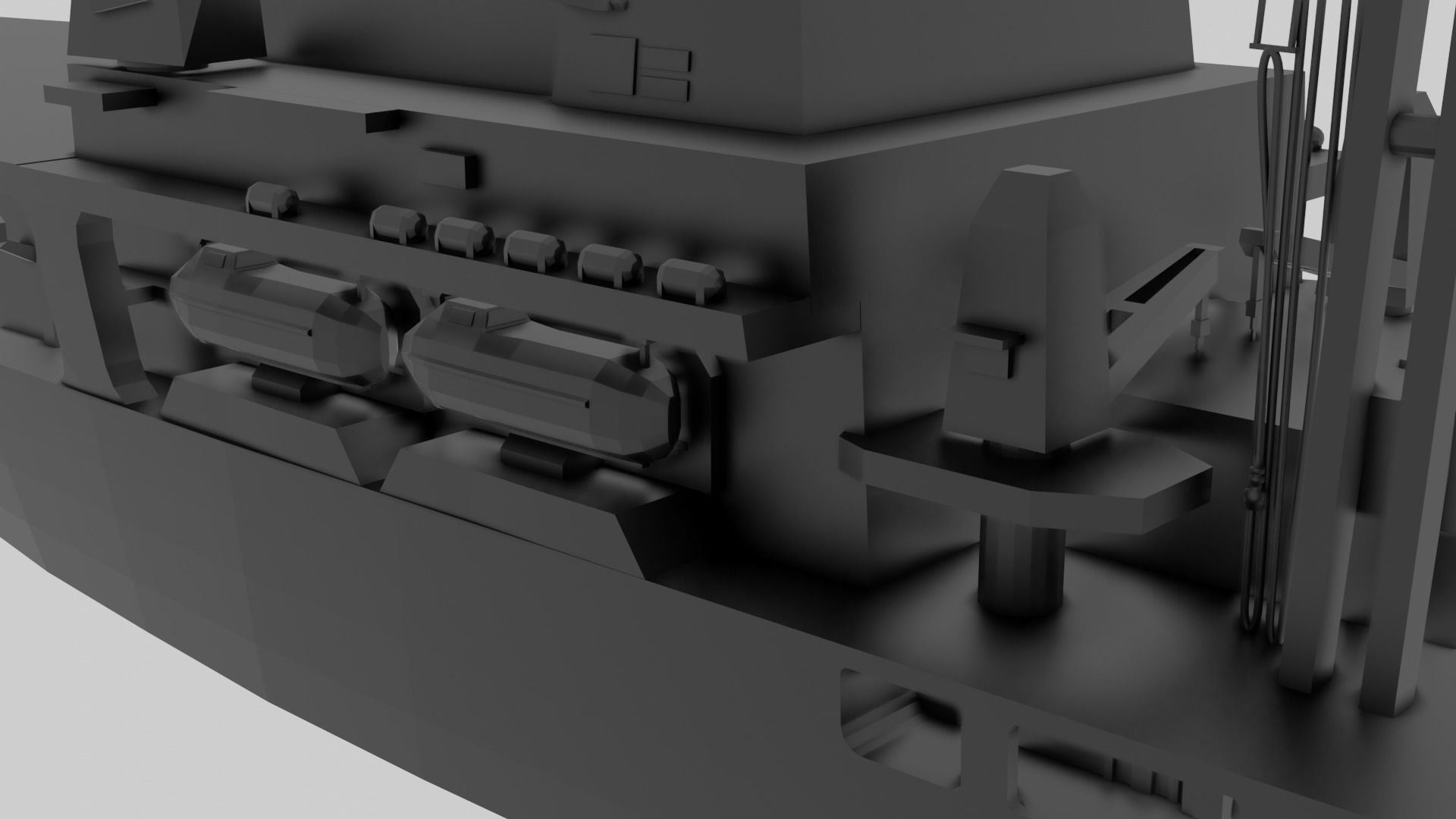 RFA Fort Victoria - Model for small scale printing 3D print model_10