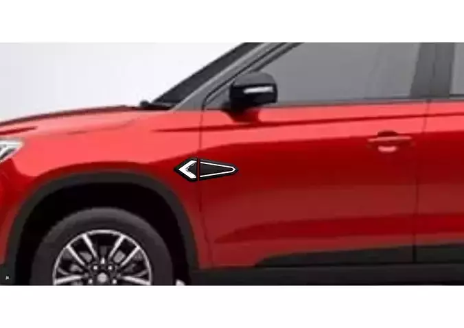 CAR EXTERIOR SIDE VENT GARNISH 3D print model