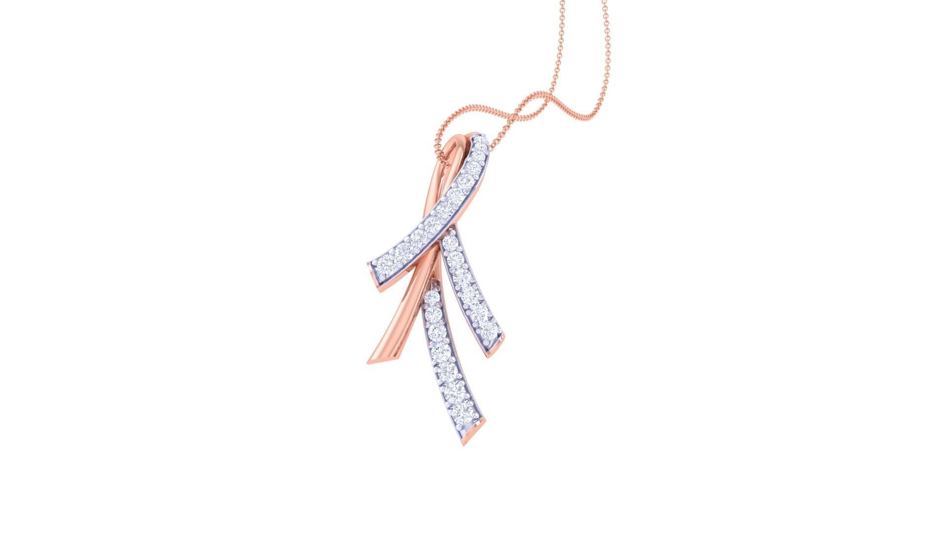 Diamond Pendant 3dm stl obj gltf glb 3mf renders details 3D print model_3