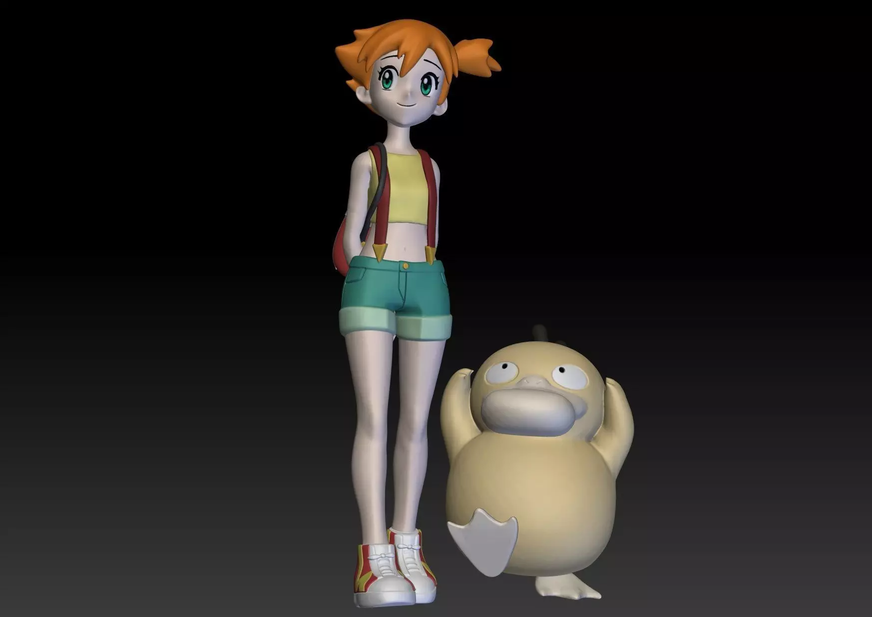 Pokemon Anime Misty 3D print model_0
