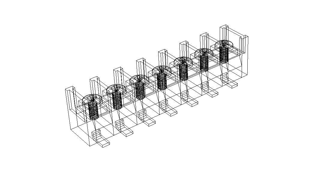 Barrier Type Terminal Block 3D model_28