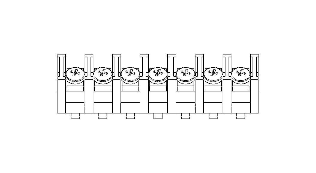Barrier Type Terminal Block 3D model_10