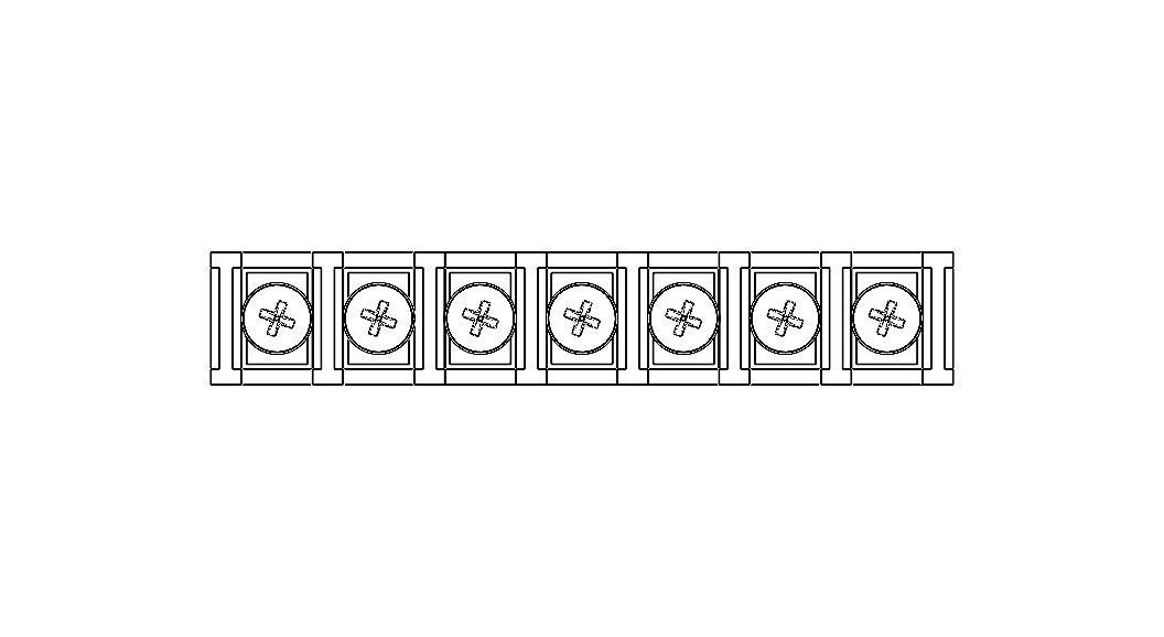 Barrier Type Terminal Block 3D model_6