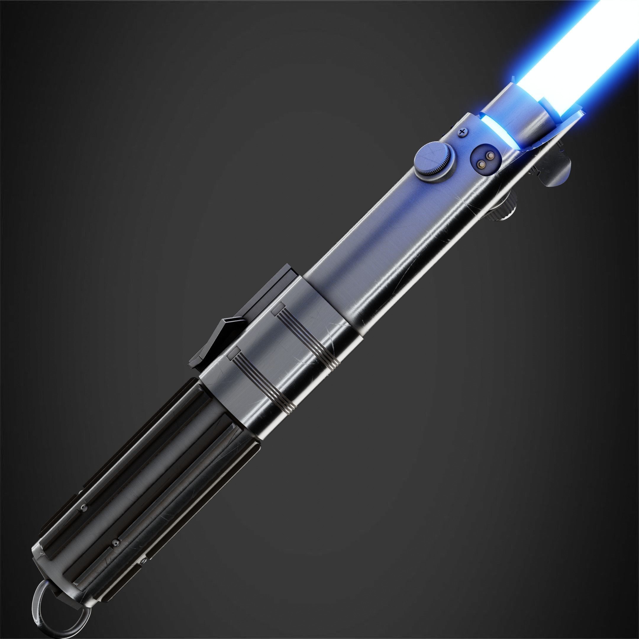Anakin Skywalker Full Battle Armor And Lightsaber for Cosplay 3D Model Collection_15