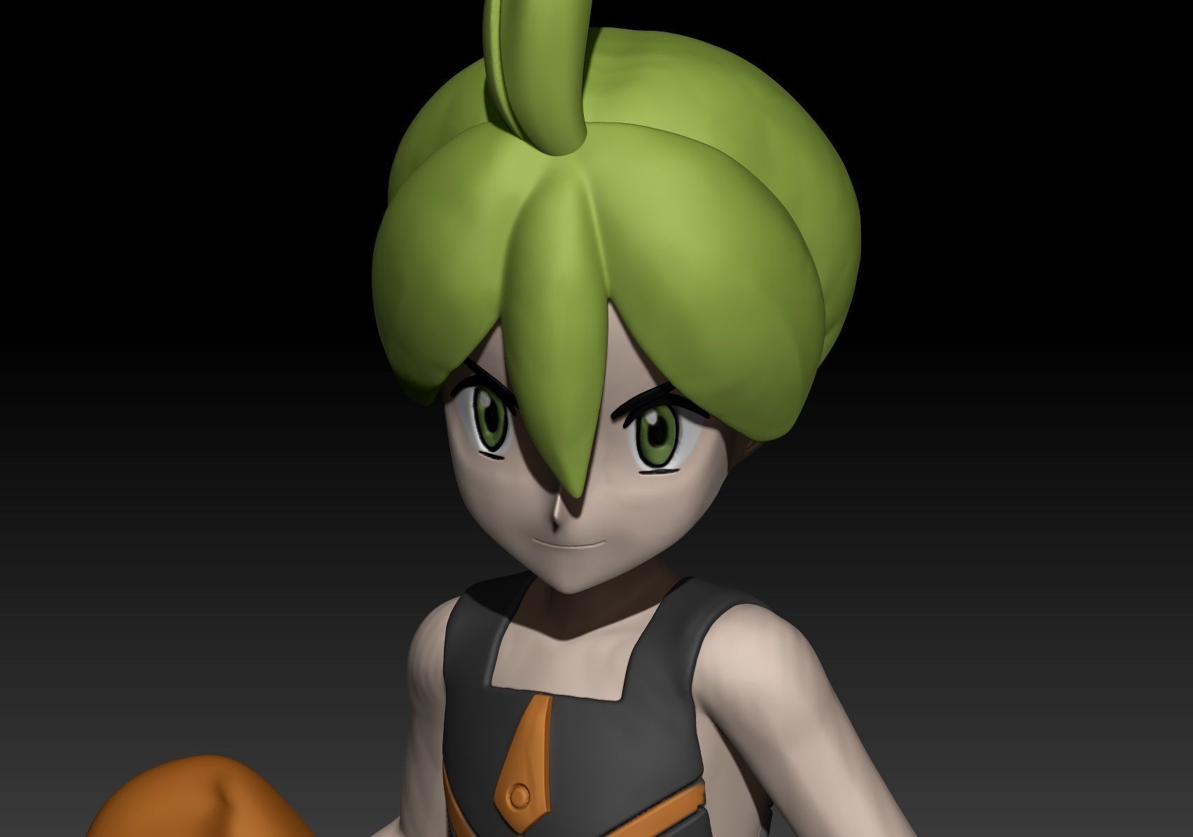 Pokemon Sinnoh Elite Four Aaron 3D print model_2