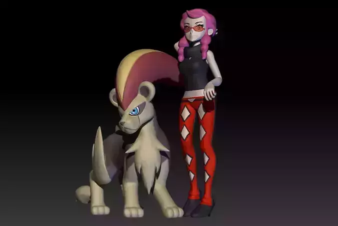 Pokemon Kalos Elite Four Malva