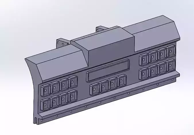 REAR FENDER ACCESSORY FOR TAMIYA TRUCK