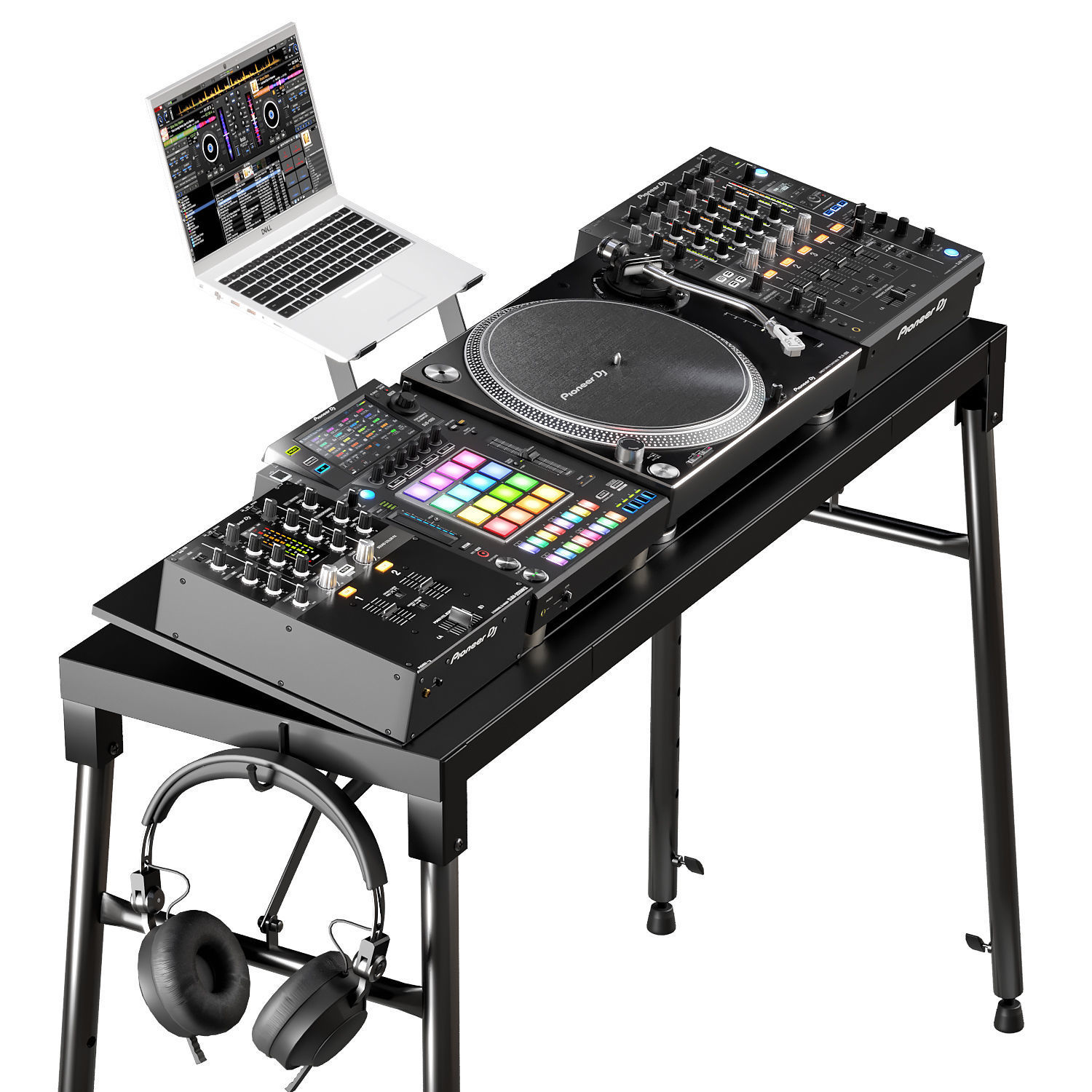 Pioneer DJ 2 3D model_2