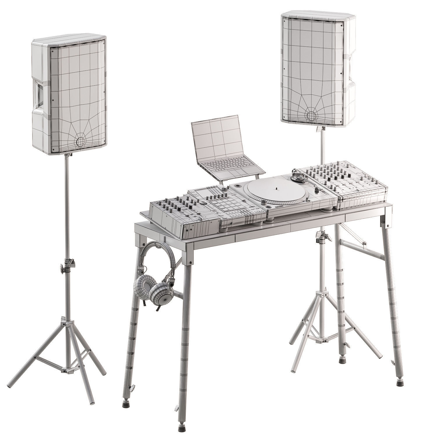 Pioneer DJ 2 3D model_4