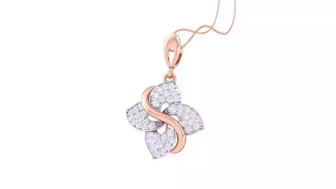 Diamond Pendant 3dm stl obj gltf glb 3mf renders details