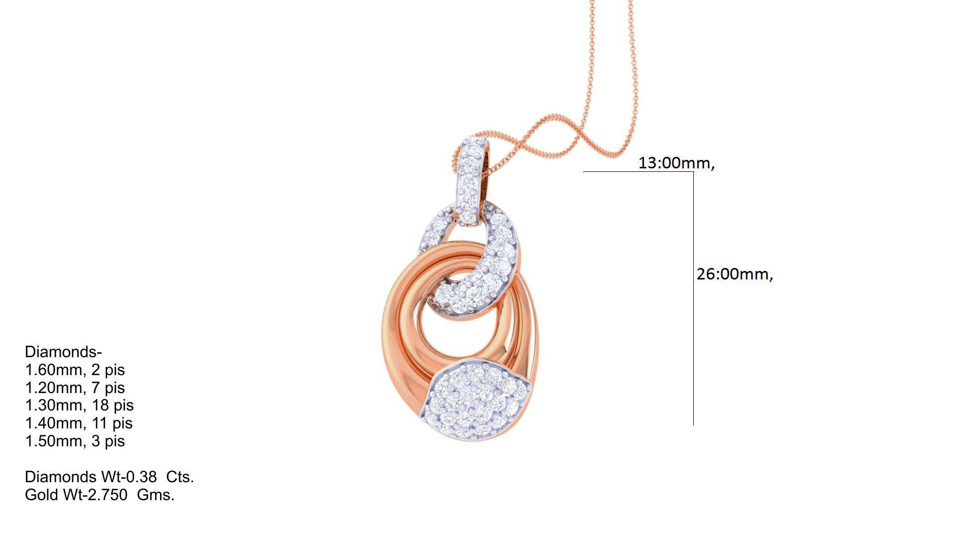 Diamond Pendant 3dm stl obj gltf glb 3mf renders details 3D print model_6