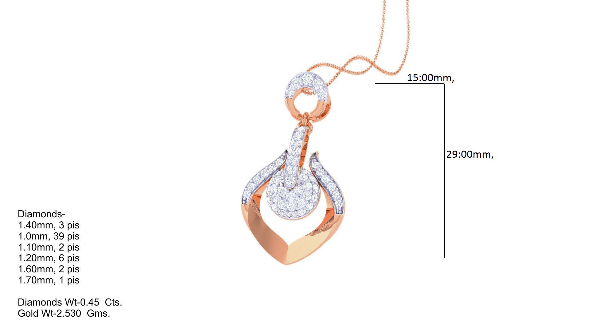 Diamond Pendant 3dm stl obj gltf glb 3mf renders details 3D print model_6