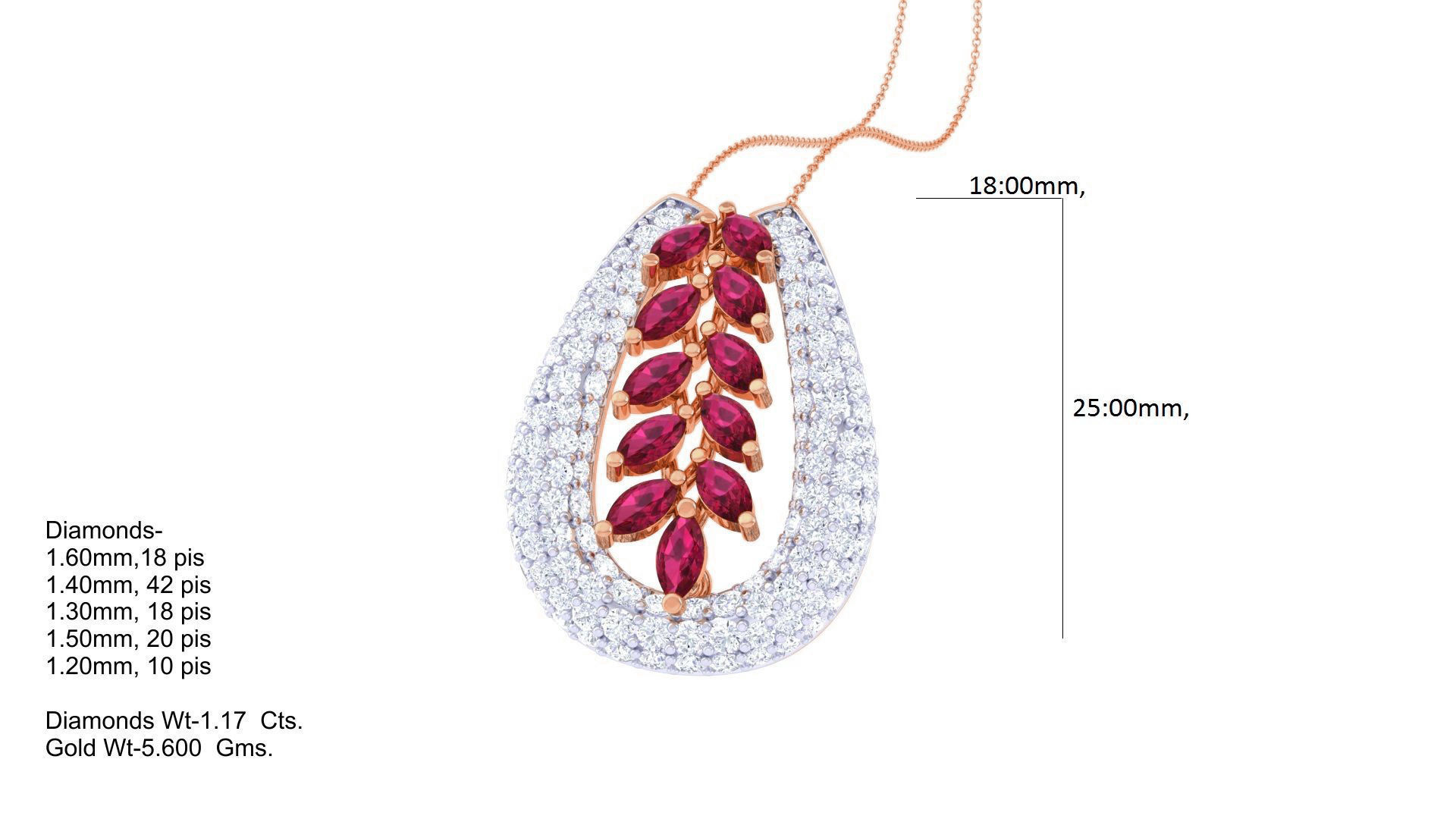 Diamond Pendant 3dm stl obj gltf glb 3mf renders details 3D print model_5