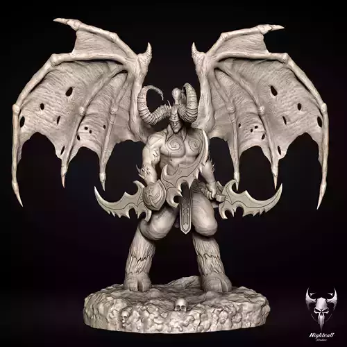 Illidan Stormrage Fan Art 3D print model