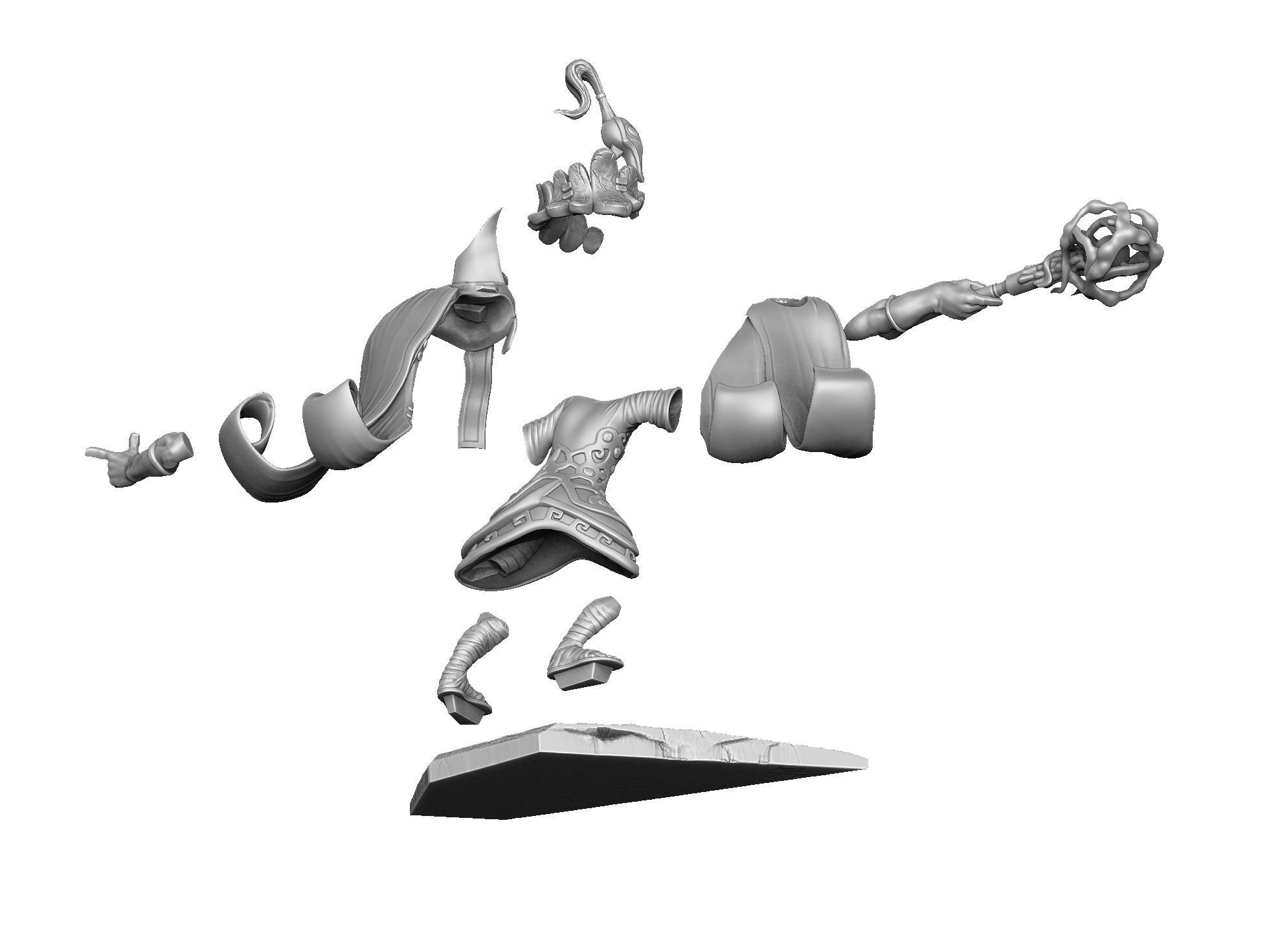 RUBICK DOTA 2 FOR 3D PRINT ASSEMBLE STL 3D print model_15