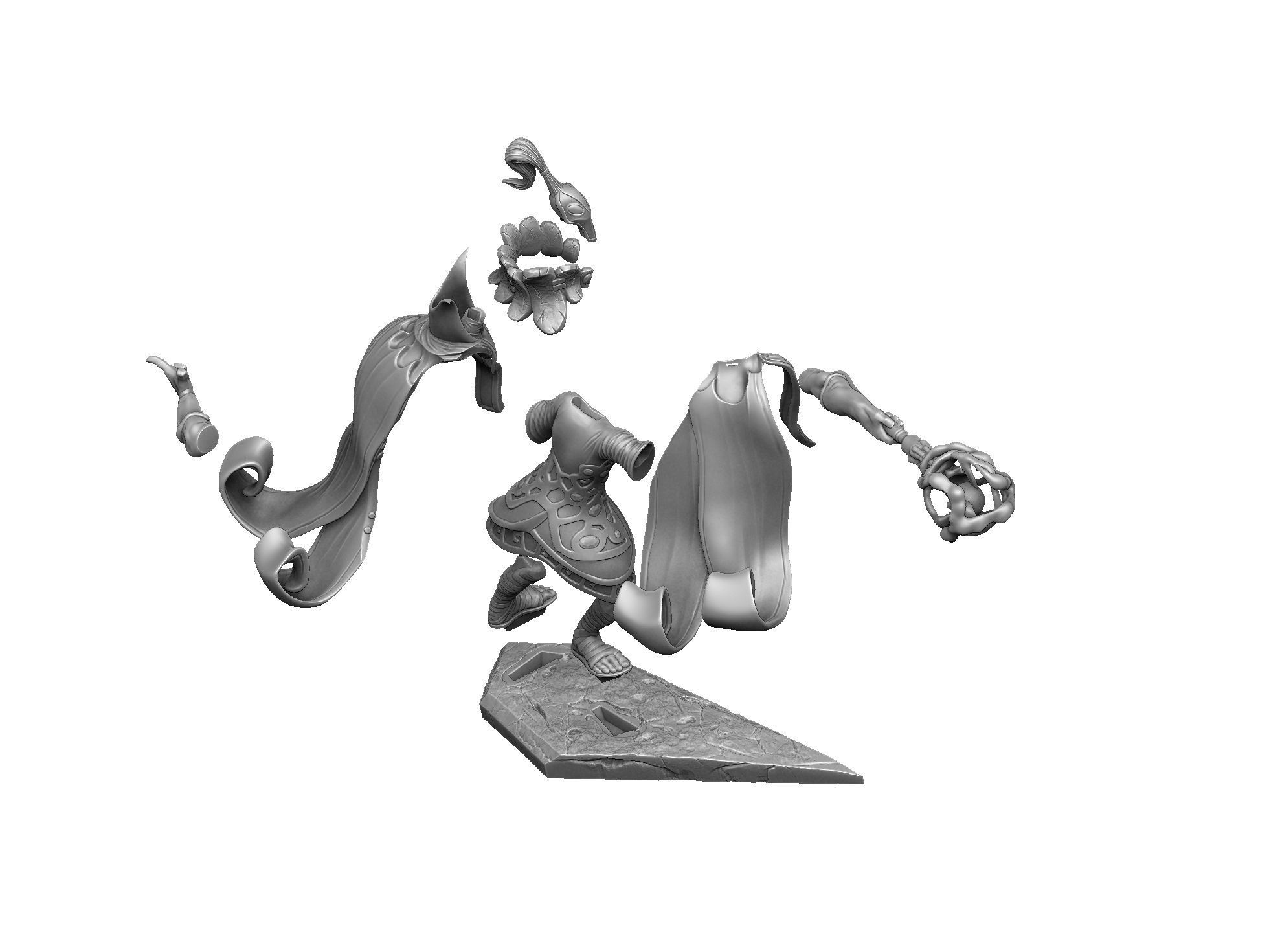 RUBICK DOTA 2 FOR 3D PRINT ASSEMBLE STL 3D print model_16