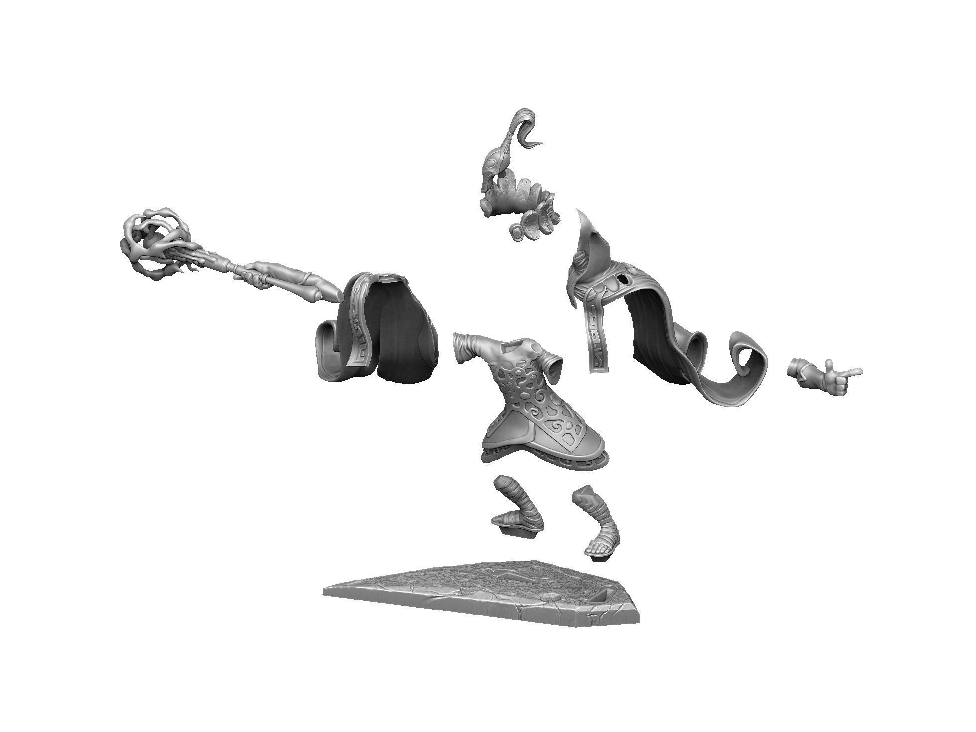 RUBICK DOTA 2 FOR 3D PRINT ASSEMBLE STL 3D print model_14