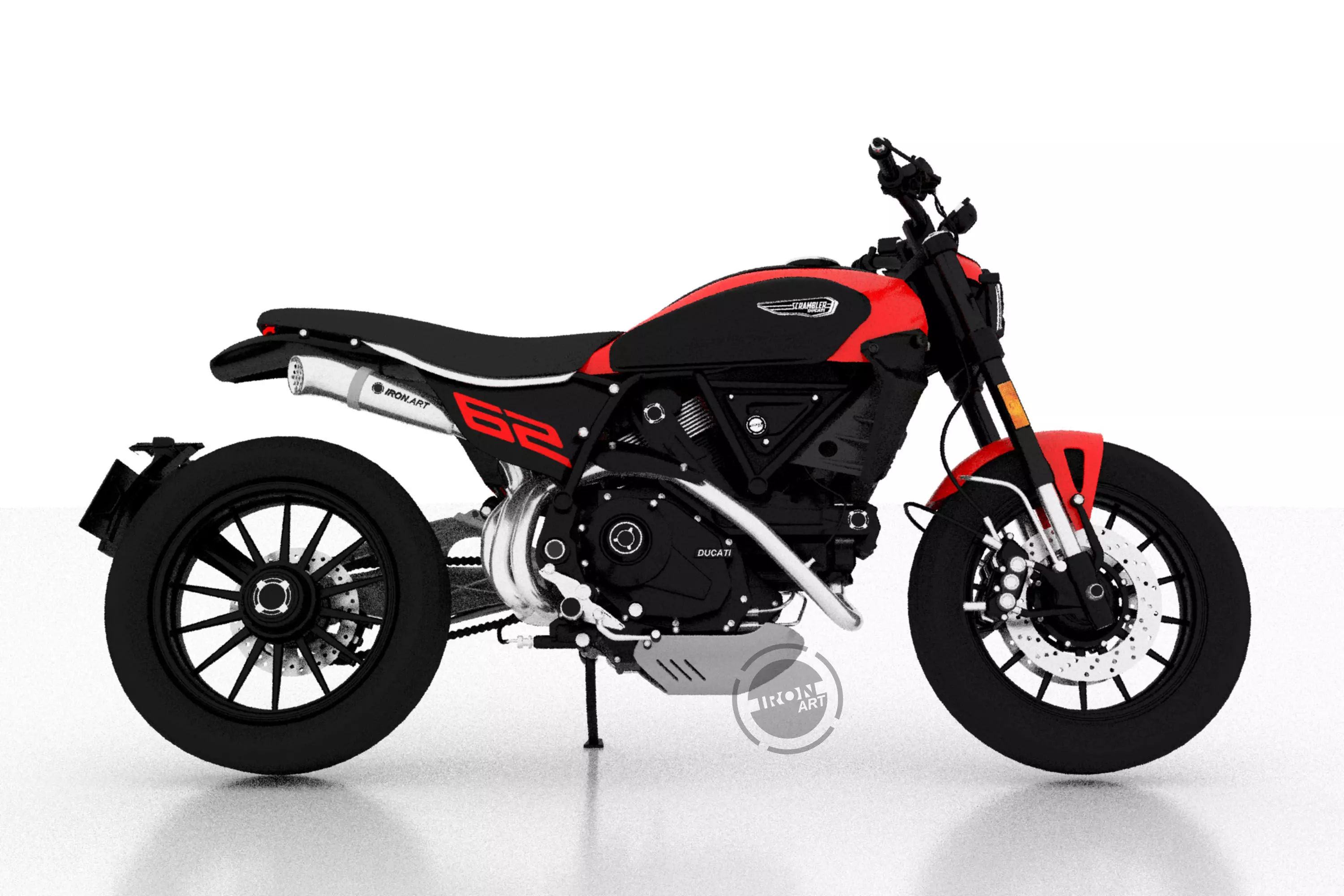 Ducati Scrambler Next Gen 3D model_0