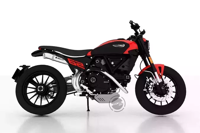 Ducati Scrambler Next Gen 3D model