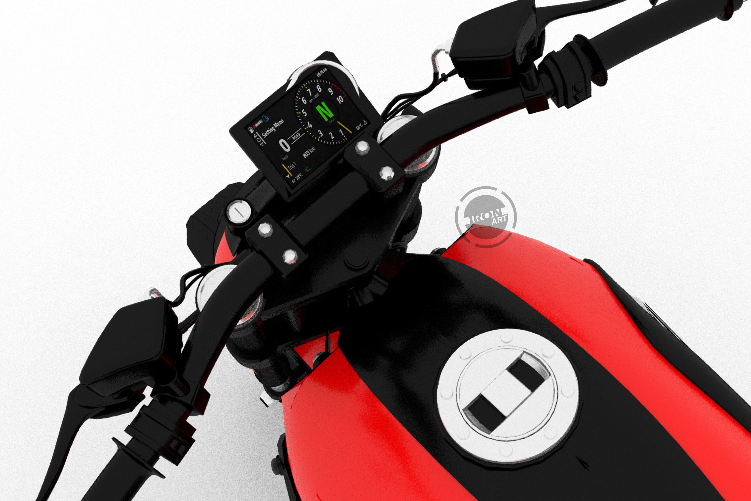 Ducati Scrambler Next Gen 3D model_8