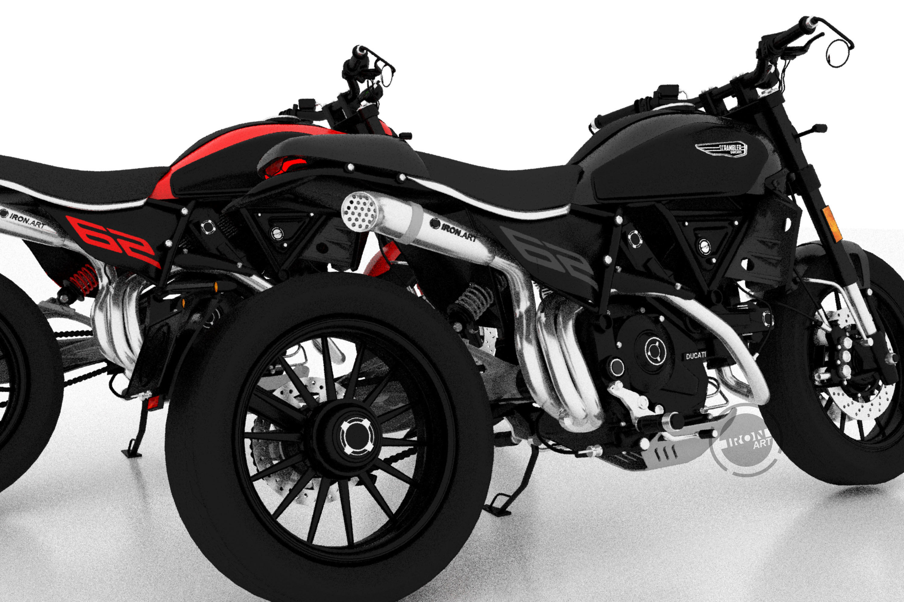 Ducati Scrambler Next Gen 3D model_11