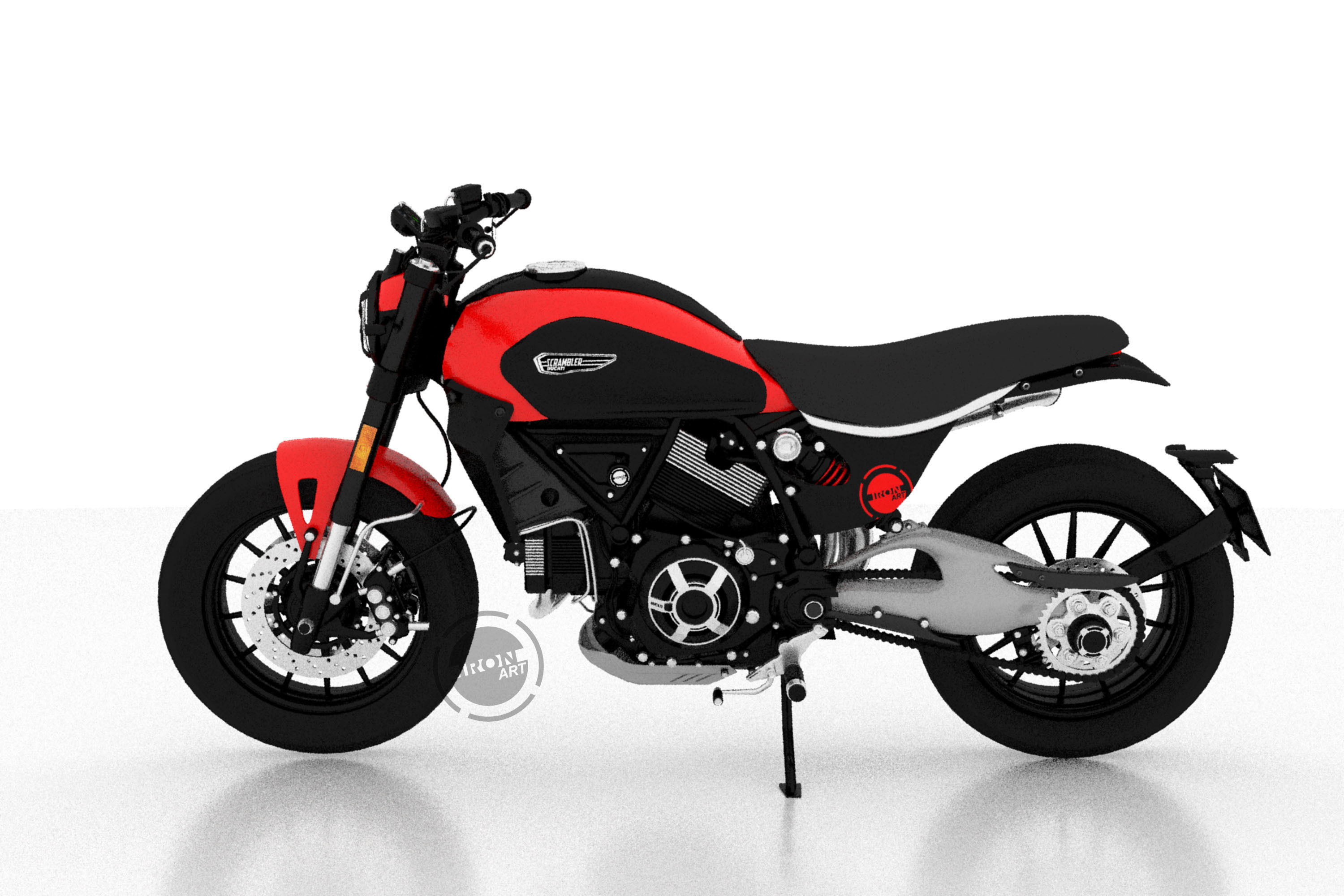 Ducati Scrambler Next Gen 3D model_5