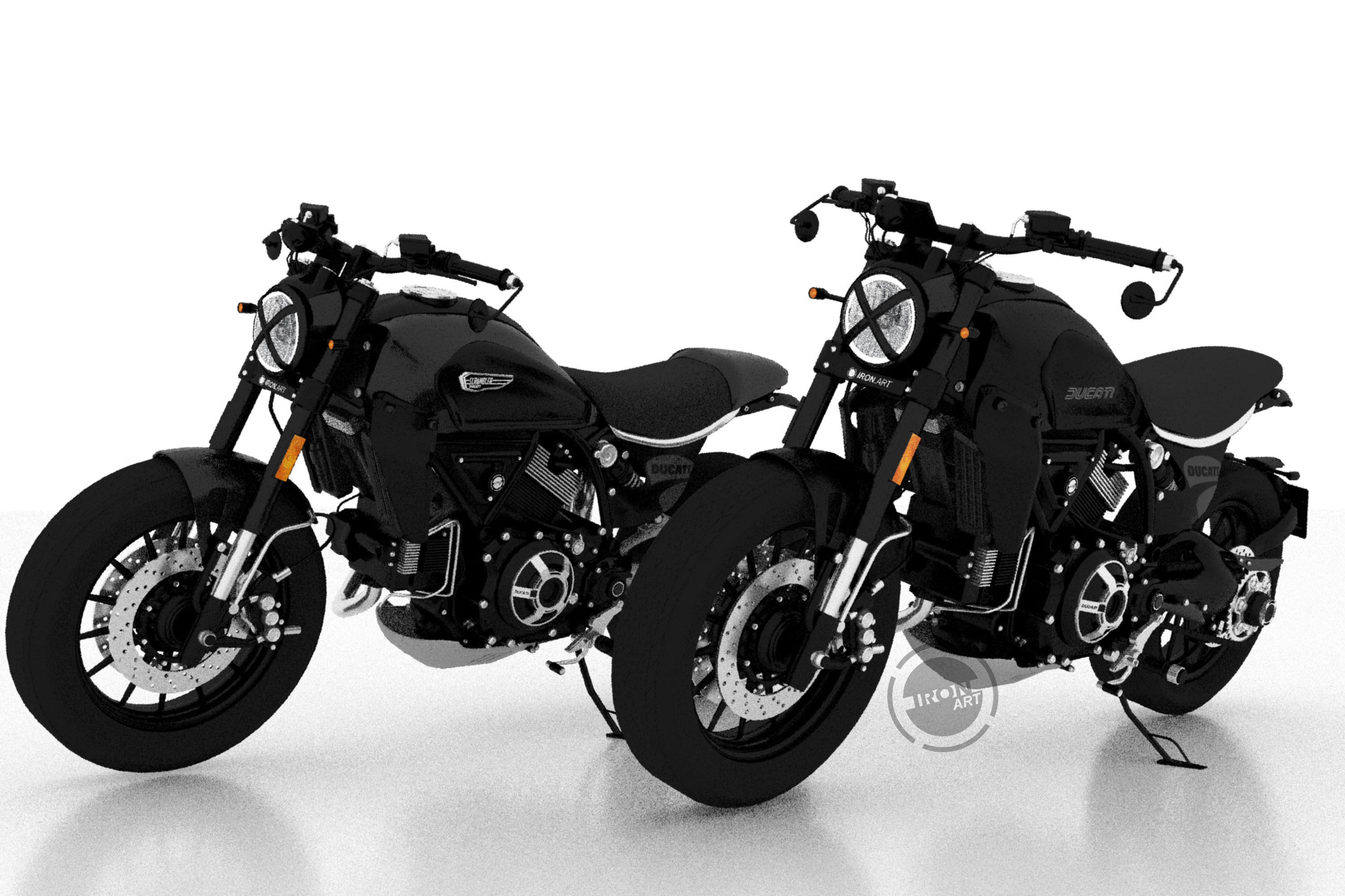 Ducati Scrambler Next Gen 3D model_12