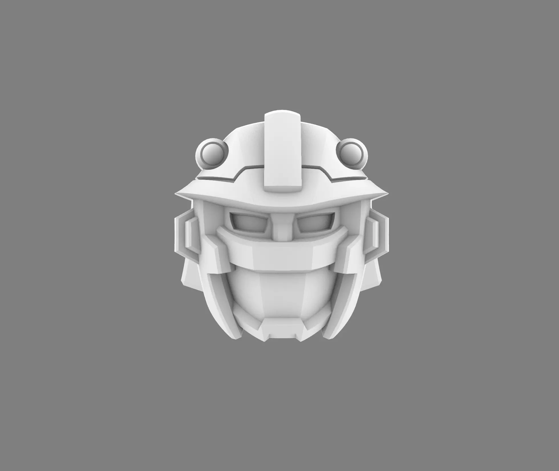 Krok head for CW deluxe Air Raid 3D print model_0