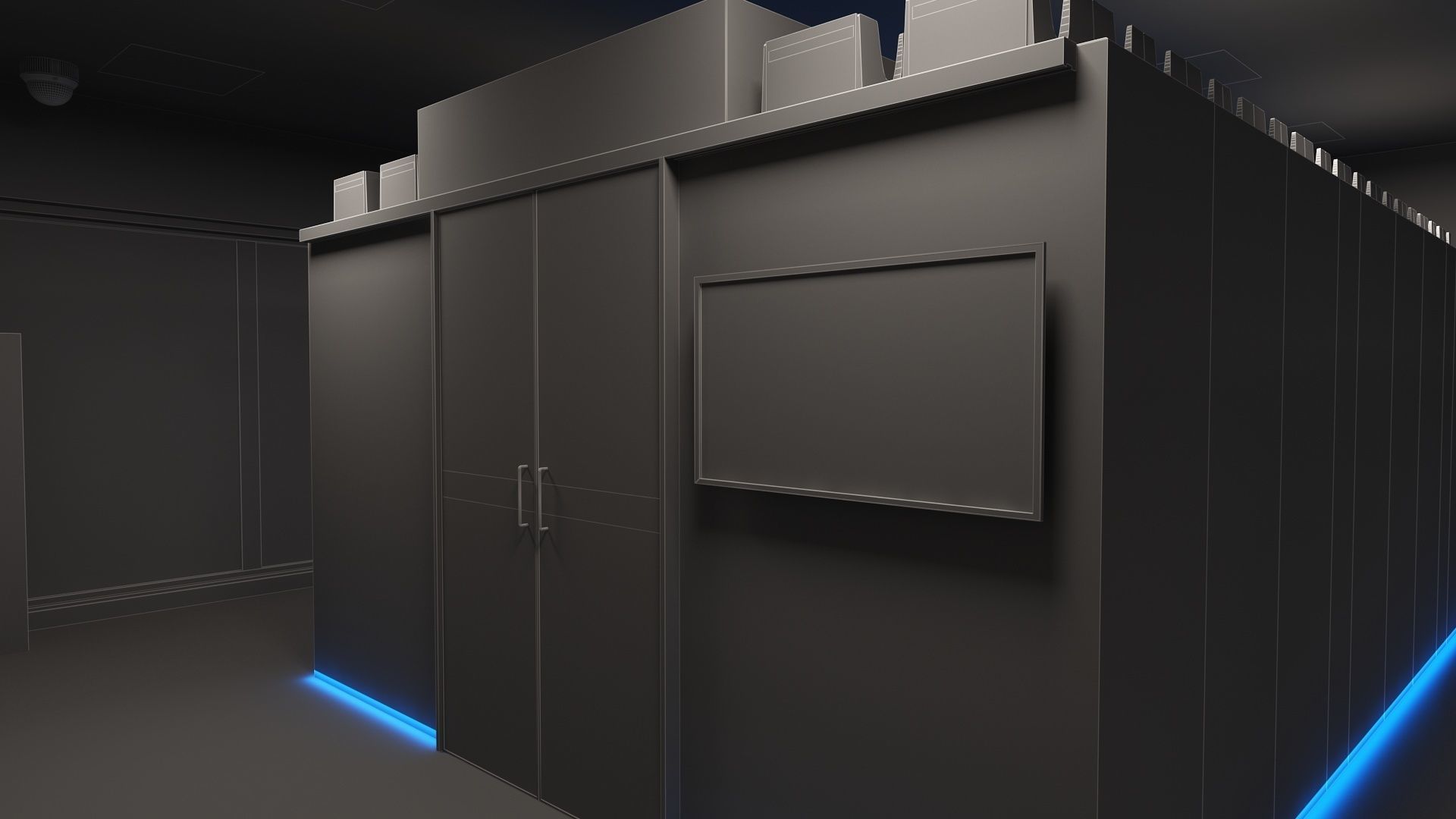 Computer Server Room 3D model_17