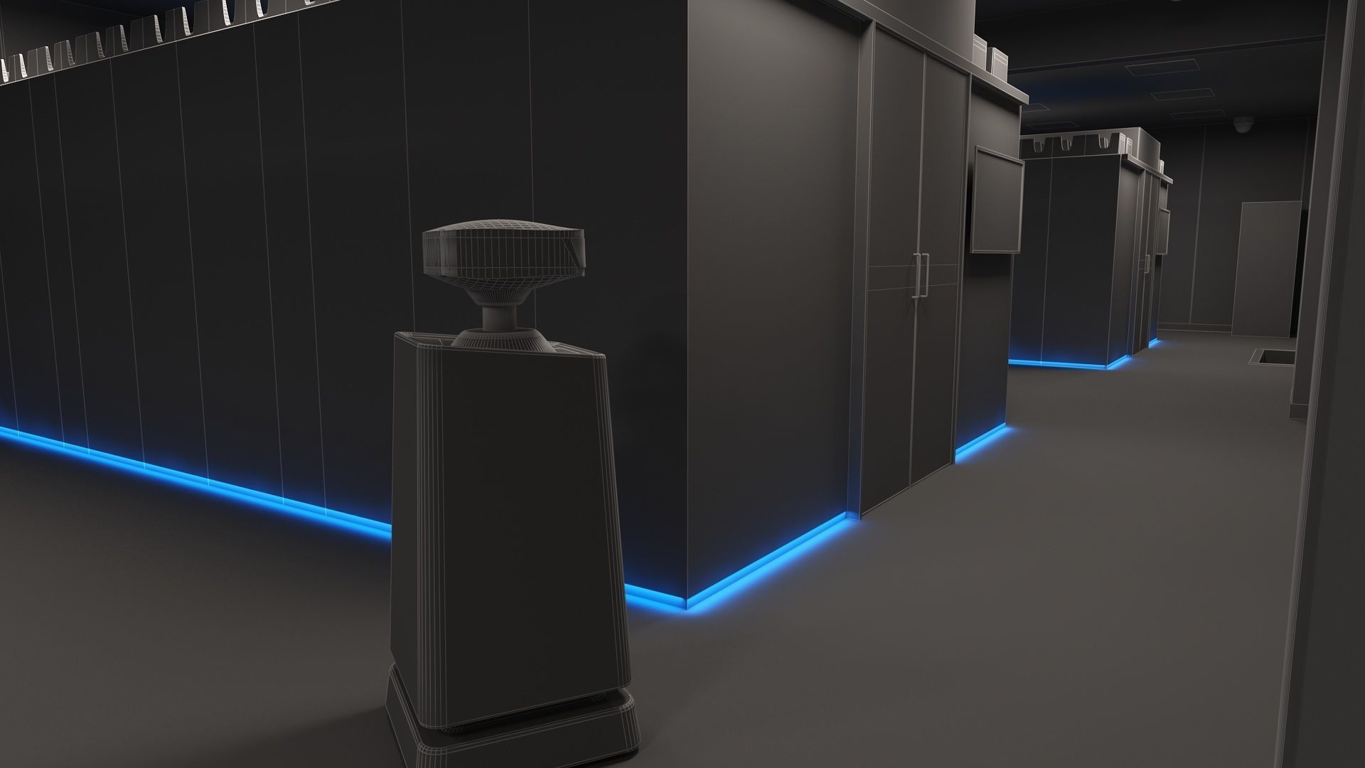 Computer Server Room 3D model_18