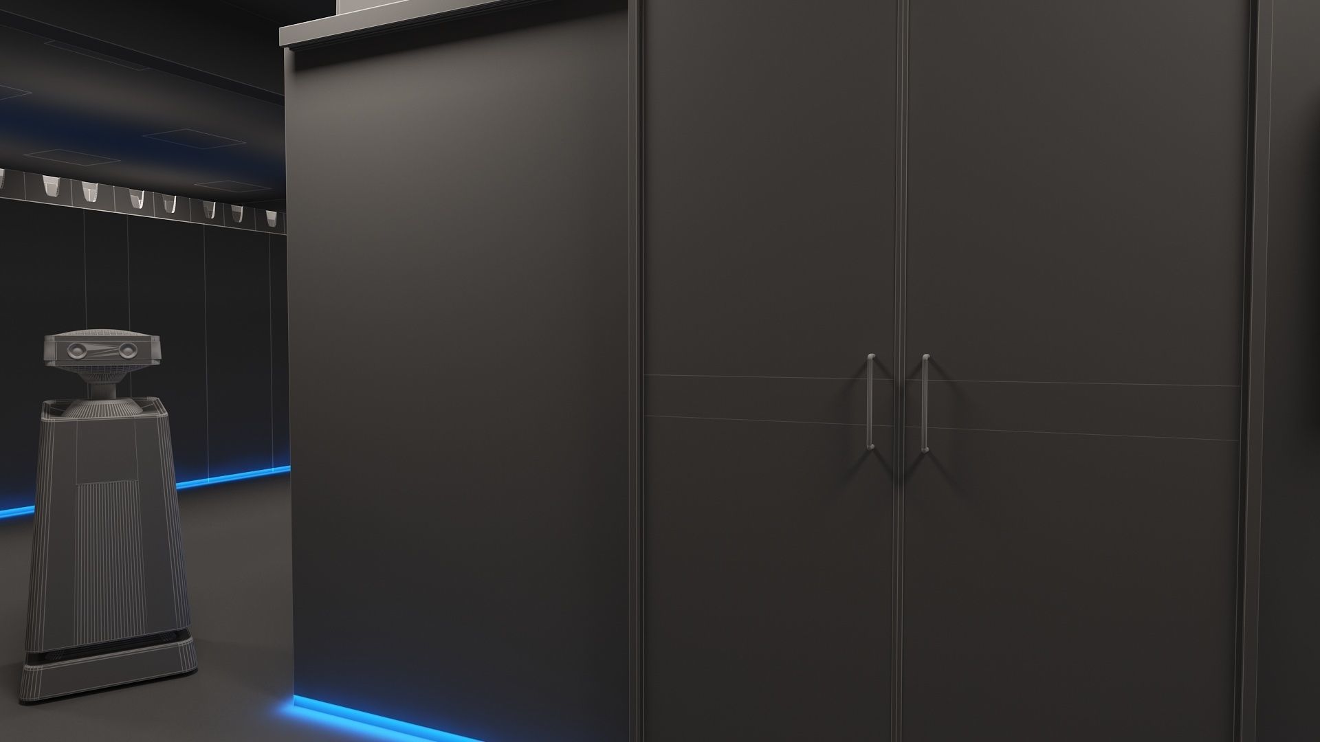 Computer Server Room 3D model_19