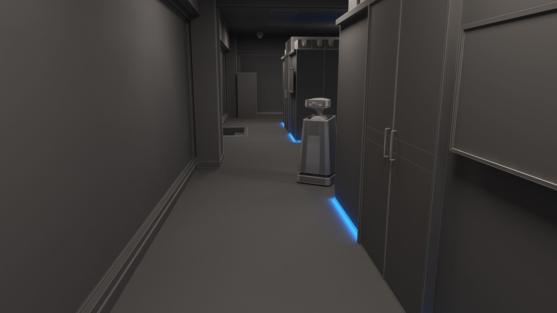 Computer Server Room 3D model_16