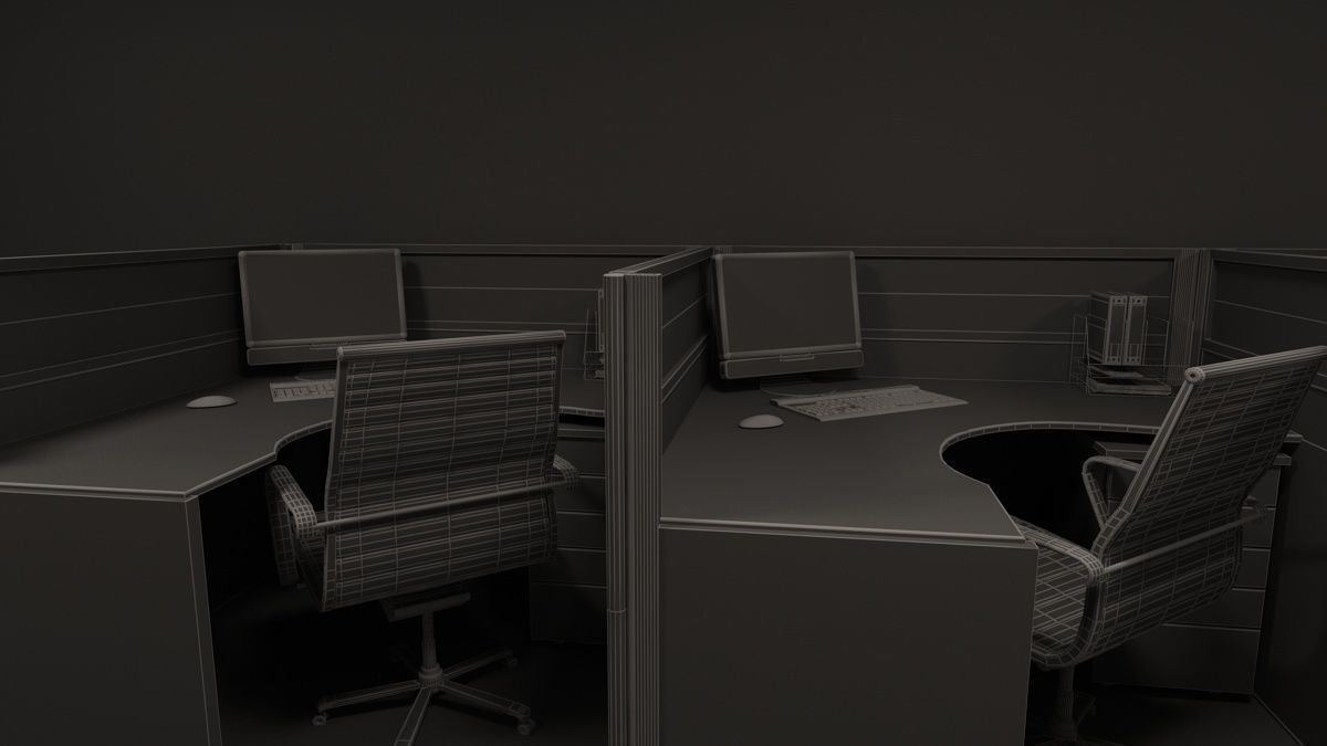 Computer Server Room 3D model_22