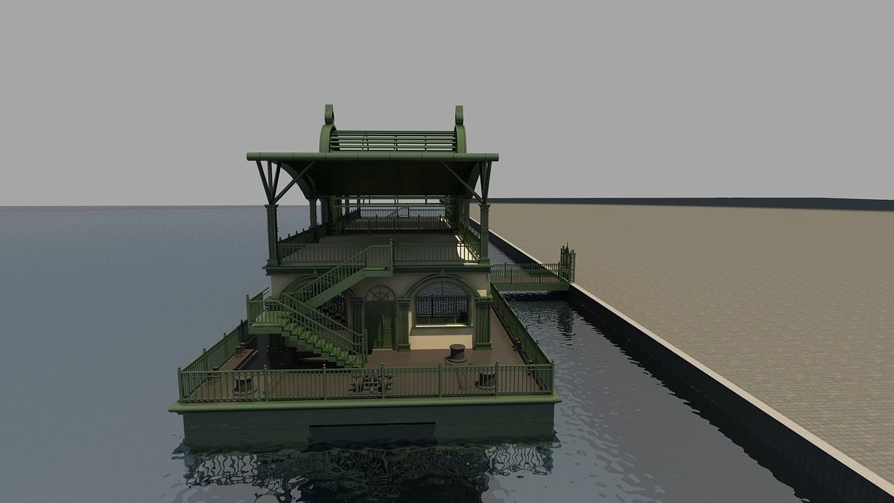 Passenger Terminal 3D model_12