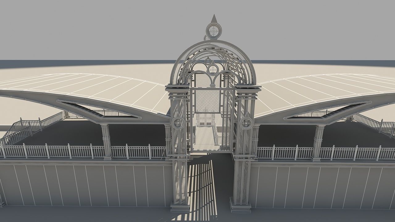 Passenger Terminal 3D model_18