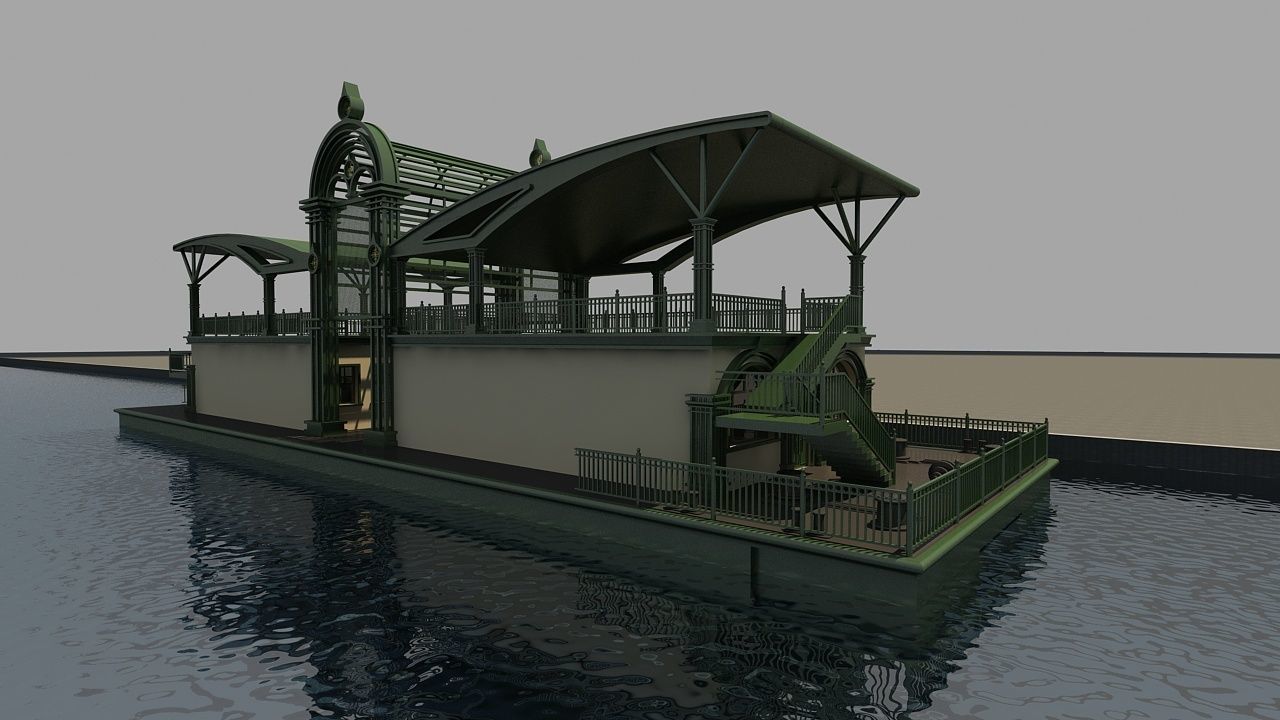 Passenger Terminal 3D model_10